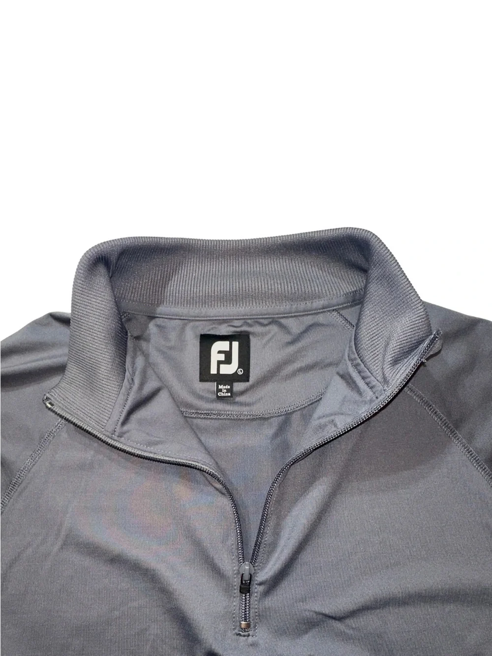 FootJoy FJ Men’s Large Gray Sleeveless 1/4 Zip Golf Performance Vest Stretch